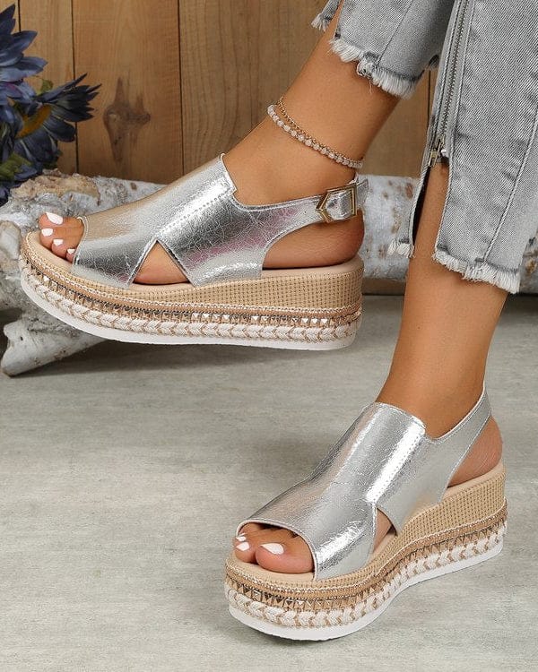 sandale d'été brillante