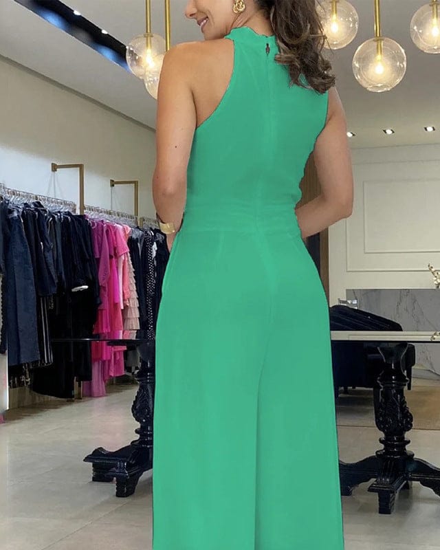 combinaison à jambes larges