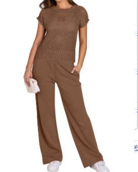 Ensemble deux pièces décontracté