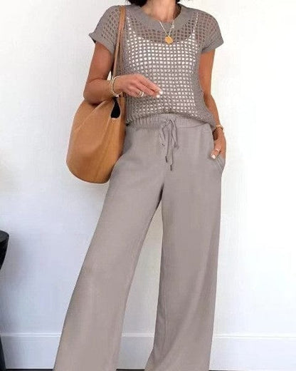 Ensemble deux pièces décontracté