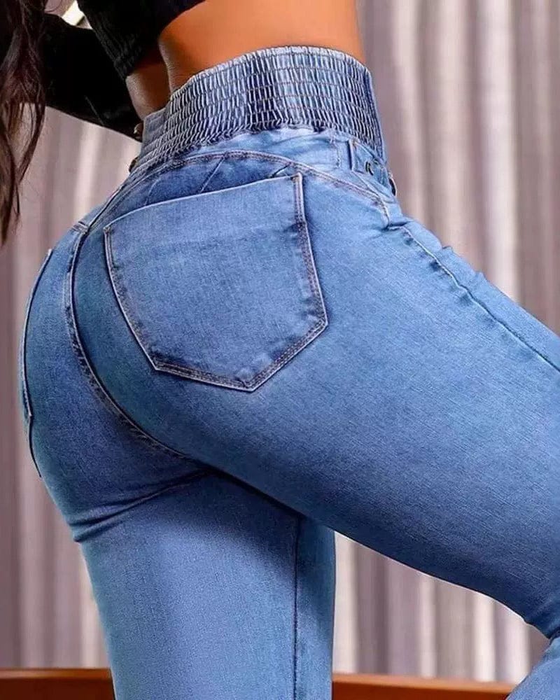 Jeans taille haute sexy