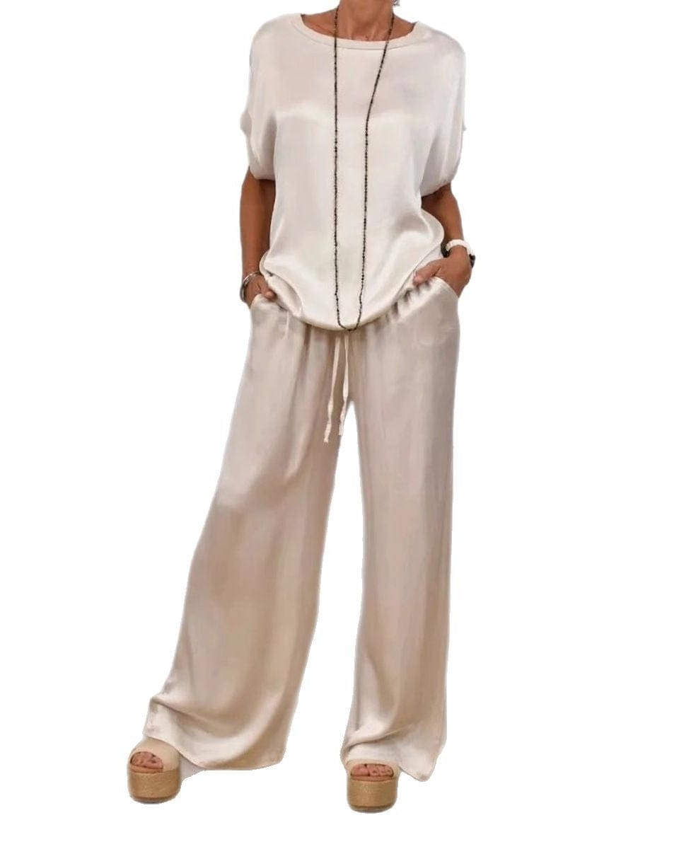 Ensemble élégant en satin