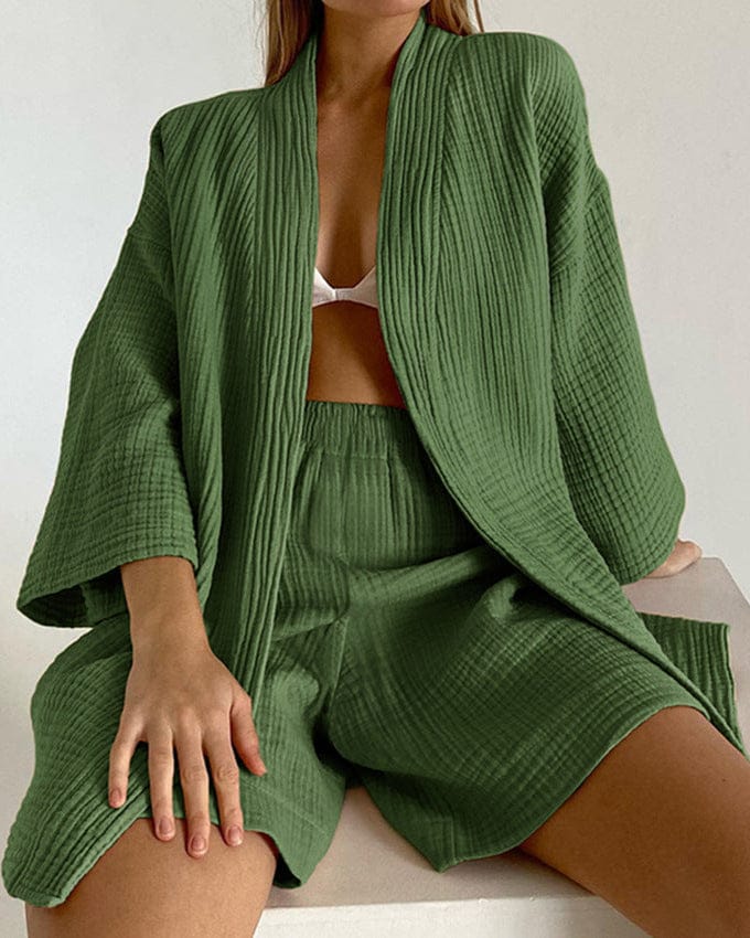 Ensemble de gaze double couche